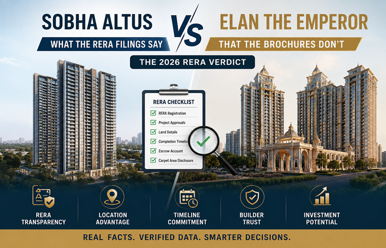 Sobha Altus vs Elan The Emperor: The 2026 RERA Verdict