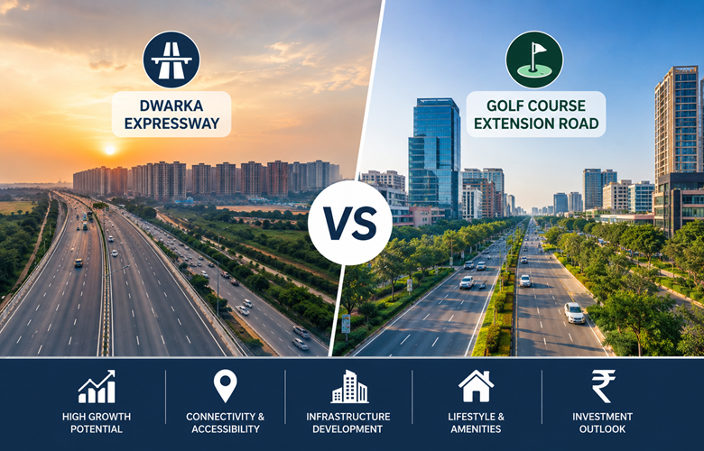 Dwarka Expressway vs Golf Course Ext Road | Buy Guide 2026